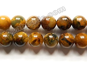 Natural Tiger's Eye Cross Beads Vertically Drilled Gemstone 15.5